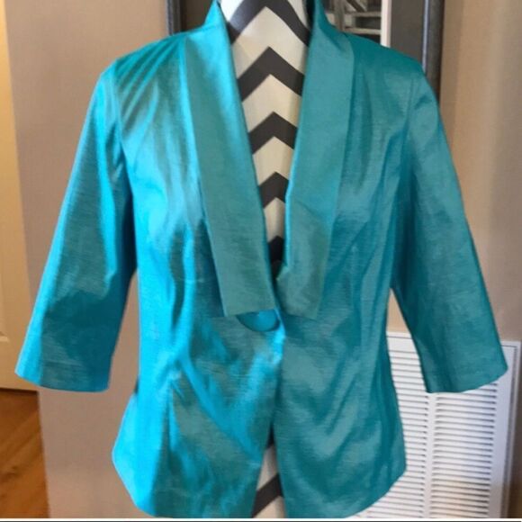 Great Cavalier Formal Jacket MEDIUM Aqua NWT - Picture 2 of 8